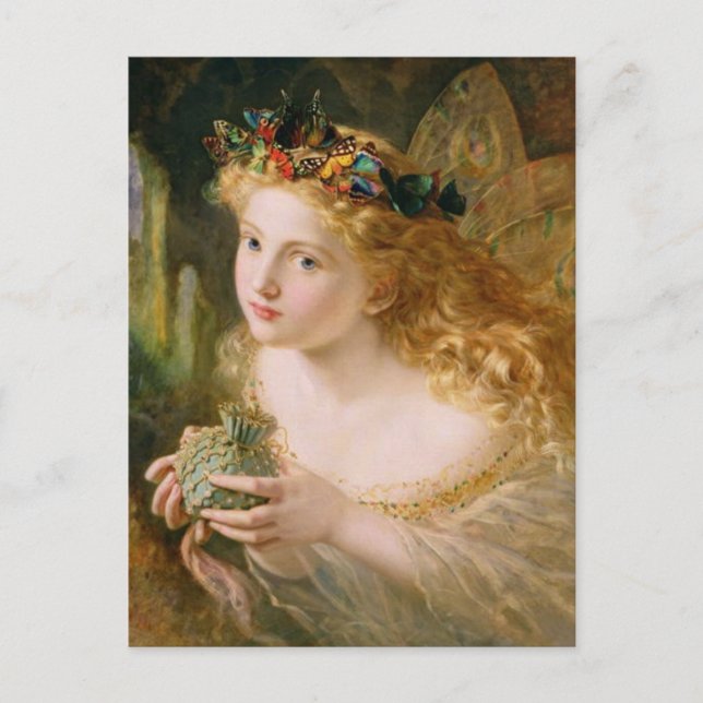 Carte Postale Cludia par Sophie Anderson (Devant)