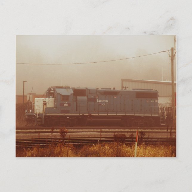 Carte Postale CN 4906 grenaille de la locomotive (Devant)