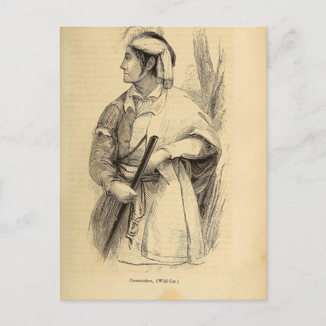 Carte Postale Coacoochee (Devant)