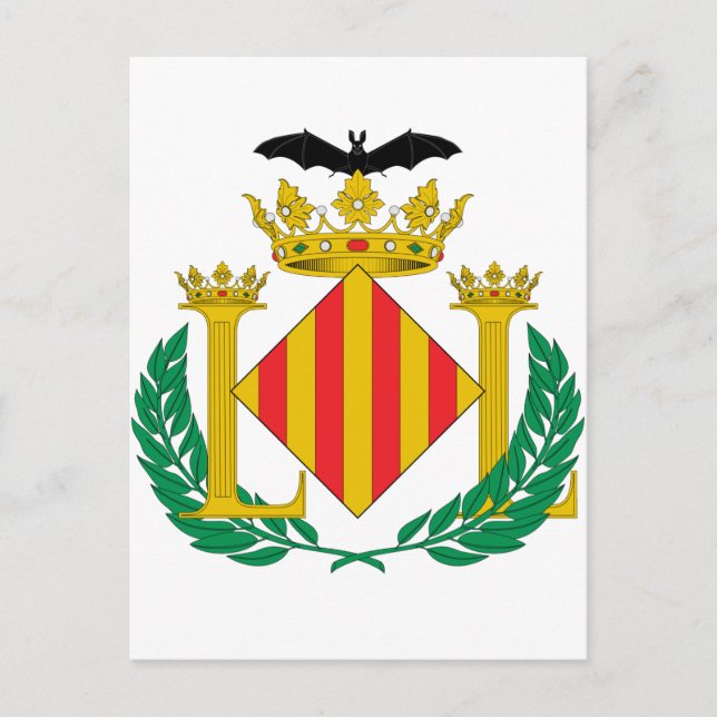 Carte Postale Coat d'Arms (Devant)