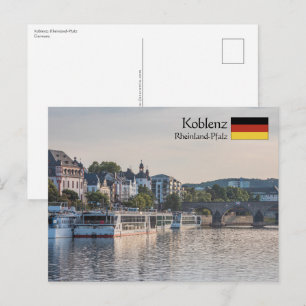 Carte Postale Coblence Allemagne
