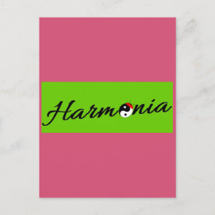 Carte Postale Coccinelle Harmonia zen