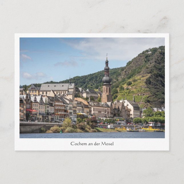 Carte Postale Cochem Moselle (Devant)