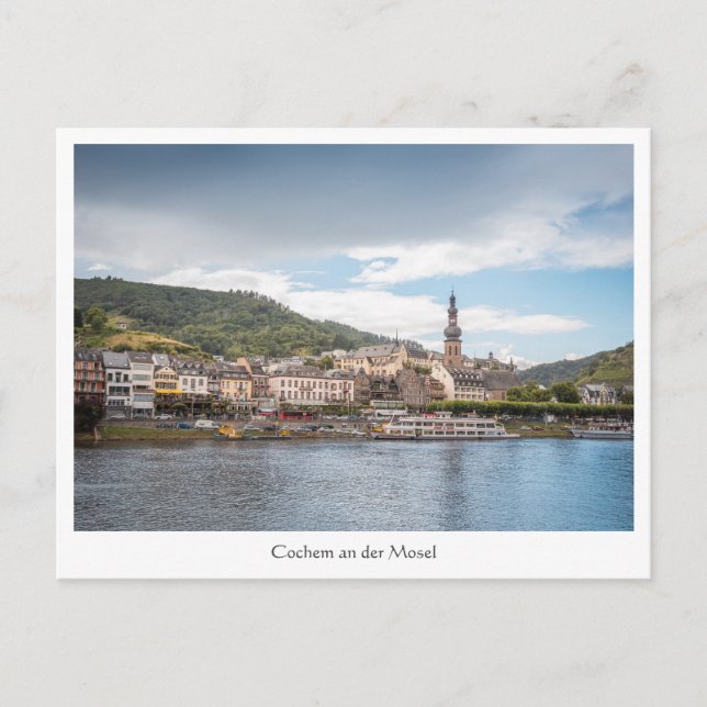 Carte Postale Cochem Moselle (Devant)