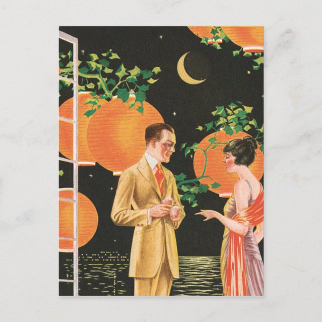 Carte Postale Cocktail Conversations (Devant)