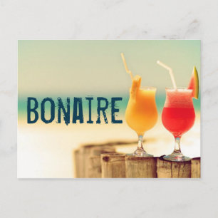 Carte Postale Cocktails Bonaire