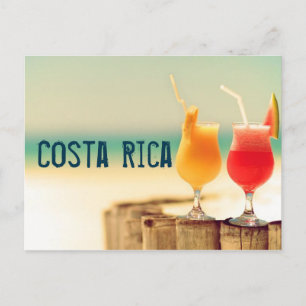 Carte Postale Cocktails Costa Rica