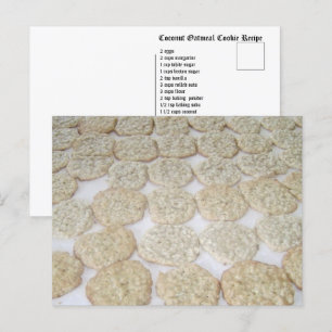 Carte Postale Coco avoine biscuit