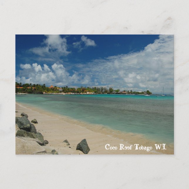 Carte Postale Coco Reef Tobago W.I. (Devant)