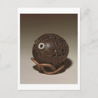 Coconut sted sculinto a face, c.1895