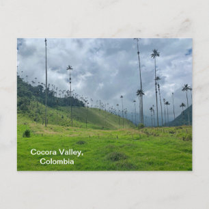 Carte postale Cocora Valley, Colombie