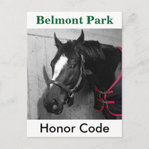 Carte Postale Code d'honneur