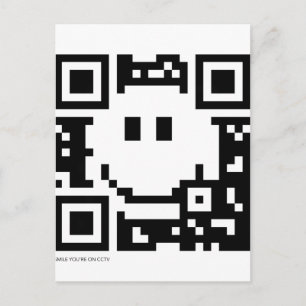 Carte Postale Code QR