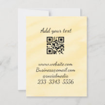 code QR personnalisé simple ajouter votre nom text