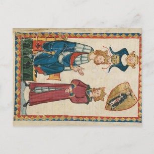 Carte Postale Codex Manesse