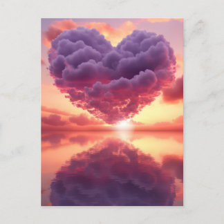 Carte Postale Coeur céleste