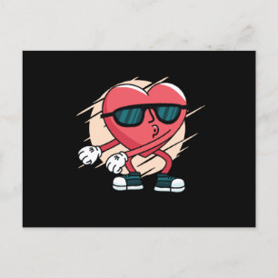 Carte Postale Coeur de fleur