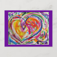 Carte postale Cœur de Joie