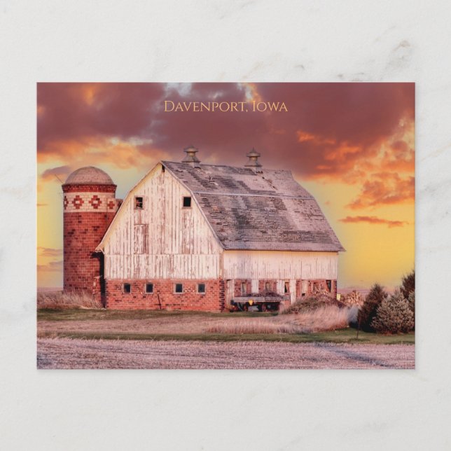 Carte postale Coeur de l'Iowa (Devant)