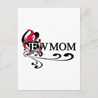 Carte Postale Coeur gothique Nouveau maman Tshirts et cadeaux