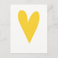 Coeur jaune |Casse-tête vers le haut | Motivation