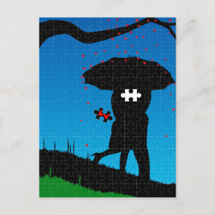 Carte Postale Coeur manquant