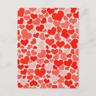Carte Postale Coeurs