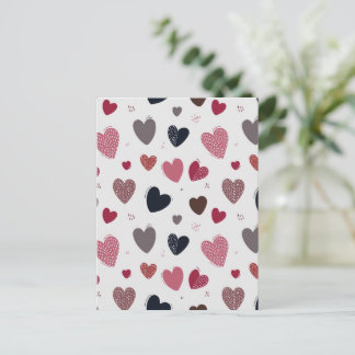 Carte Postale Coeurs 3