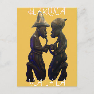 Carte Postale Coeurs Africains : Un Beau Moment