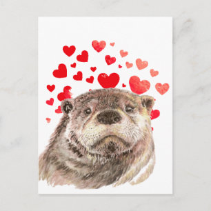 Carte Postale Coeurs Boutter Envoie Tout Mon Amour