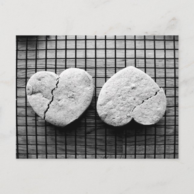 Carte Postale Coeurs brisés (Devant)