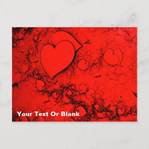 Carte Postale Coeurs sensibles