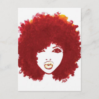 Carte Postale Coiffure naturelle
