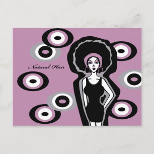 Carte Postale Coiffure naturelle