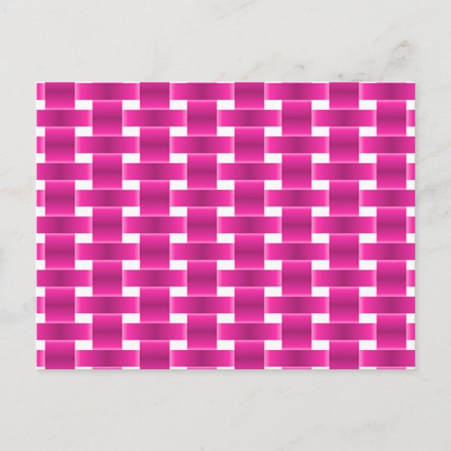 Carte Postale Coincement rose sur (Devant)