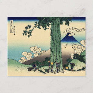 Carte Postale Col de Mishima dans la province de Kai