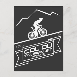 Carte Postale Col Du Tourmalet Road Célèbre Cyclisme