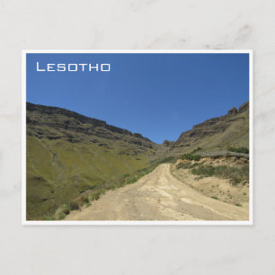 Carte Postale col lesotho sani