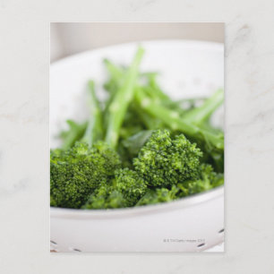 CARTE POSTALE COLANDRE PLEIN DE BROCCOLI SUPERFOOD