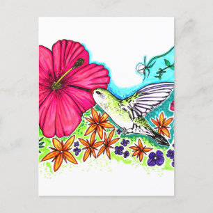Carte Postale Colibri