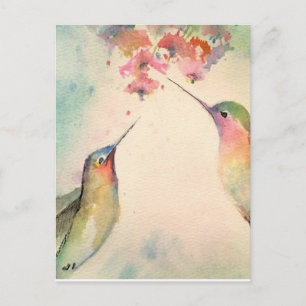 Carte Postale colibris