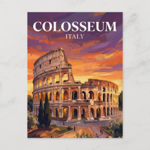 Carte Postale Colisée Italie