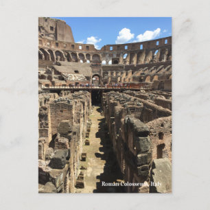 Carte Postale Colisée Romaine, Italie Photo