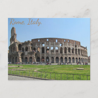 Carte Postale Colisée. Rome, Italie