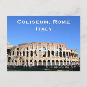 Carte Postale Coliseum, Rome, Italie Tourisme Vintage voyage Ajo