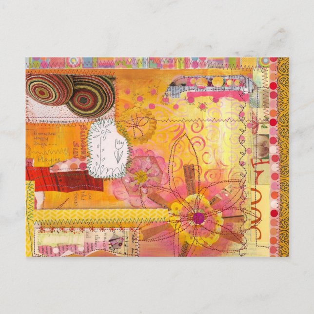 Carte Postale Collage (Devant)