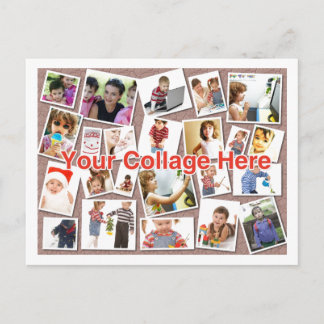 Carte postale Collage