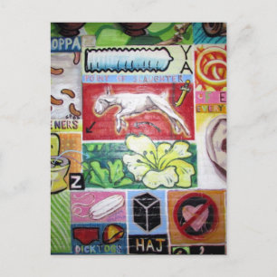 Carte Postale collage