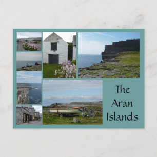 Carte Postale Collage Aran Islands
