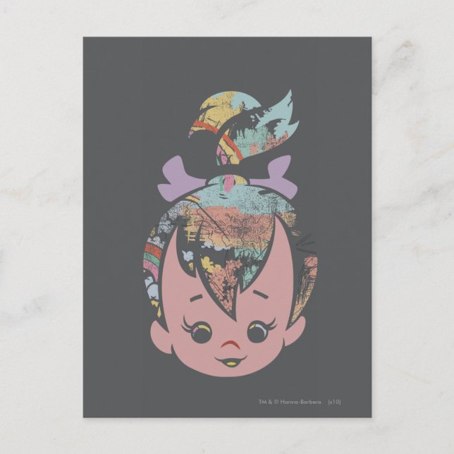 Carte Postale Collage couleur PEBBLES™ (Devant)